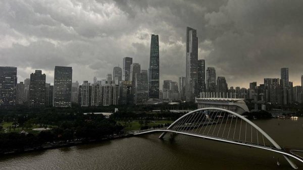 网上配资账号 台风“韦帕”逼近广东，黄茅海跨海通道临时封闭